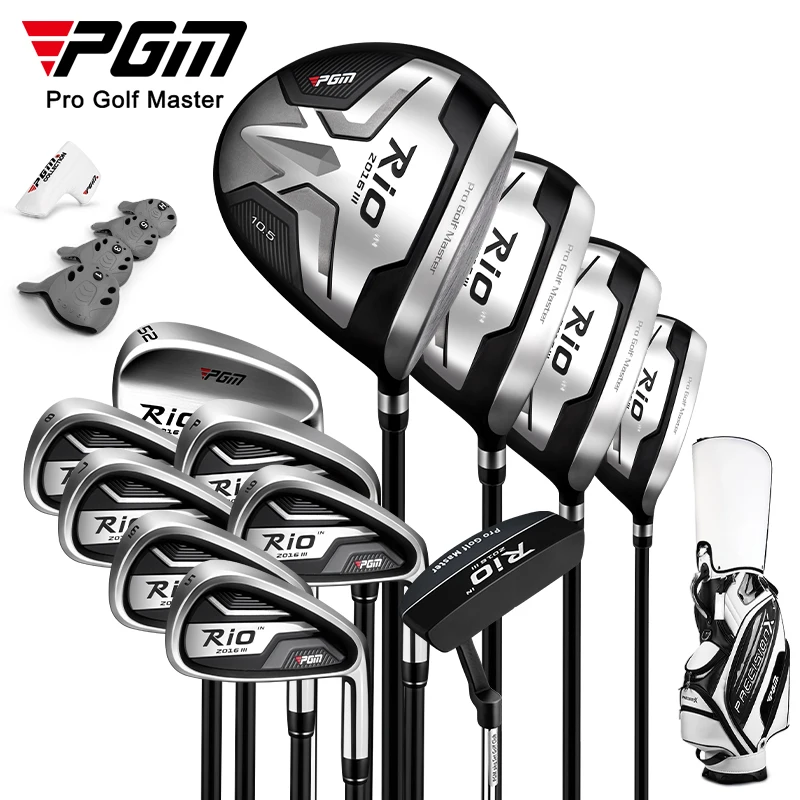 Golf Equipment Kit - ゴルフクラブセット、460ccプレミアムゴルフクラブ、ブラックコンプリートキット、ゴルフスポーツ用プロ初心者トレーニング用品