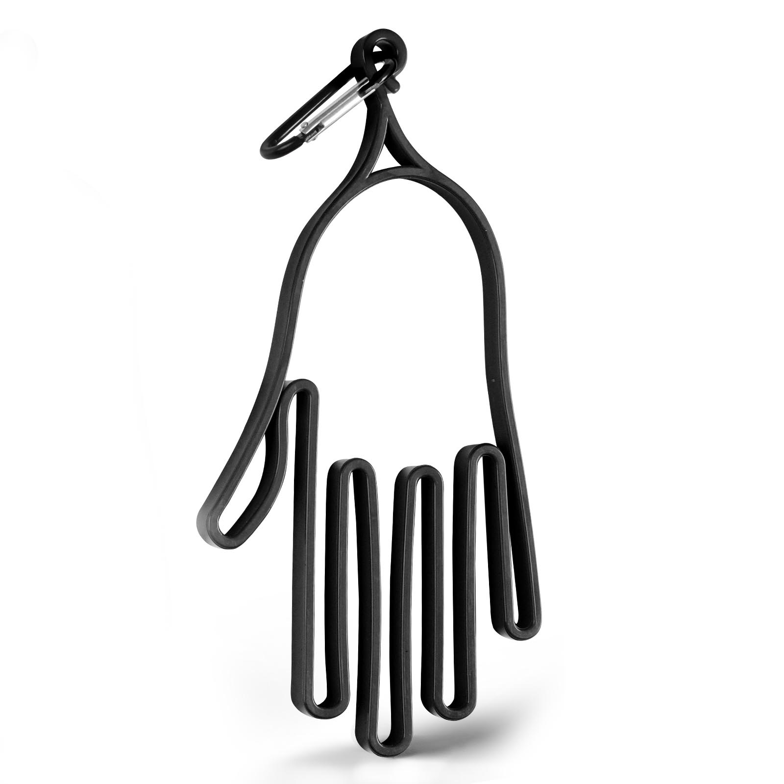 Golf Equipment Holder - ゴルフグローブストレッチャー ユニバーサル カラビナクリップ付き 1パック、耐久性のあるグローブサポート プラスチックホルダー ハンガーキーパー