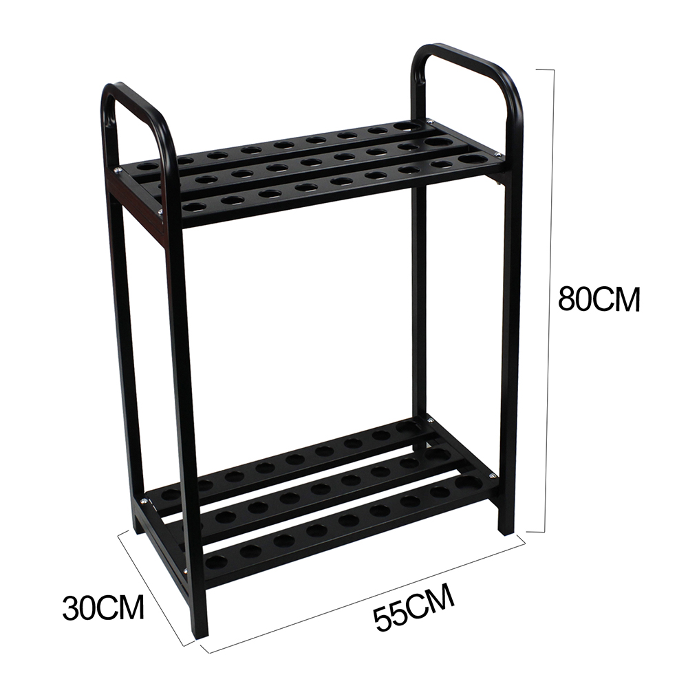 Golf Equipment Holder - ゴルフクラブディスプレイラックオーガナイザースタンド27スロット金属棚ホルダー用品