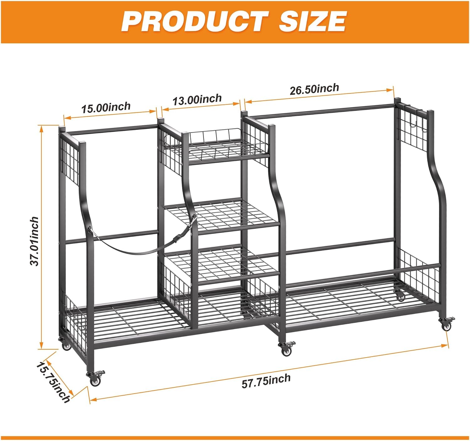 ゴルフバッグ収納ラックオーガナイザー 高耐久ゴルフバッグホル - Golf Equipment Holder のレビューと価格