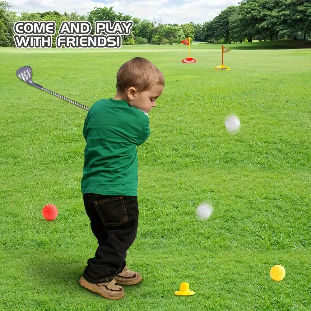 1 セット子供用ゴルフクラブセット屋外スポーツおもちゃスポー - Golf Equipment Kit のレビューと価格