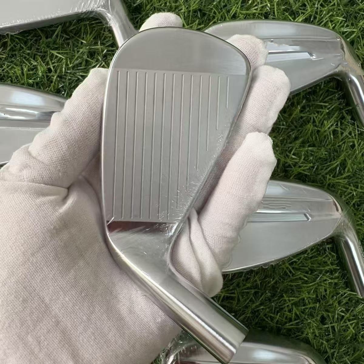 中国製90ゴルフアイアンヘッド、ラバーグリップ、鍛造ステンレ - Golf Club Iron Set のレビューと価格