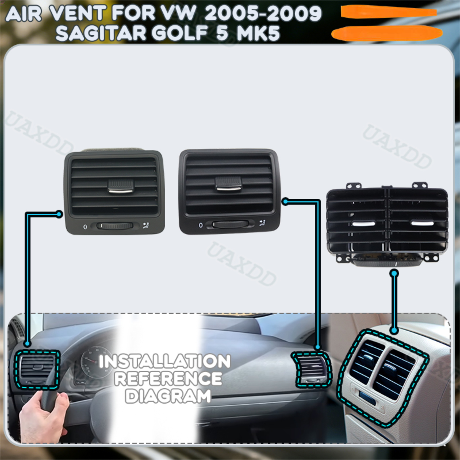自動車2005-2009年式VWサギターゴルフ5 MK5グリ - Golf Equipment Outlet のレビューと価格