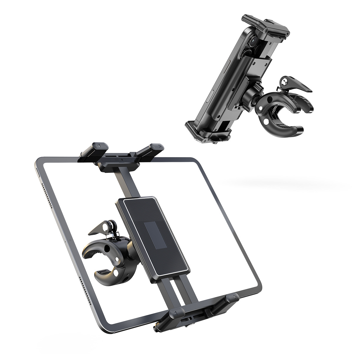 ユニバーサル電話タブレットマウント、トレッドミル、自転車、ベ - Golf Equipment Holder のレビューと価格