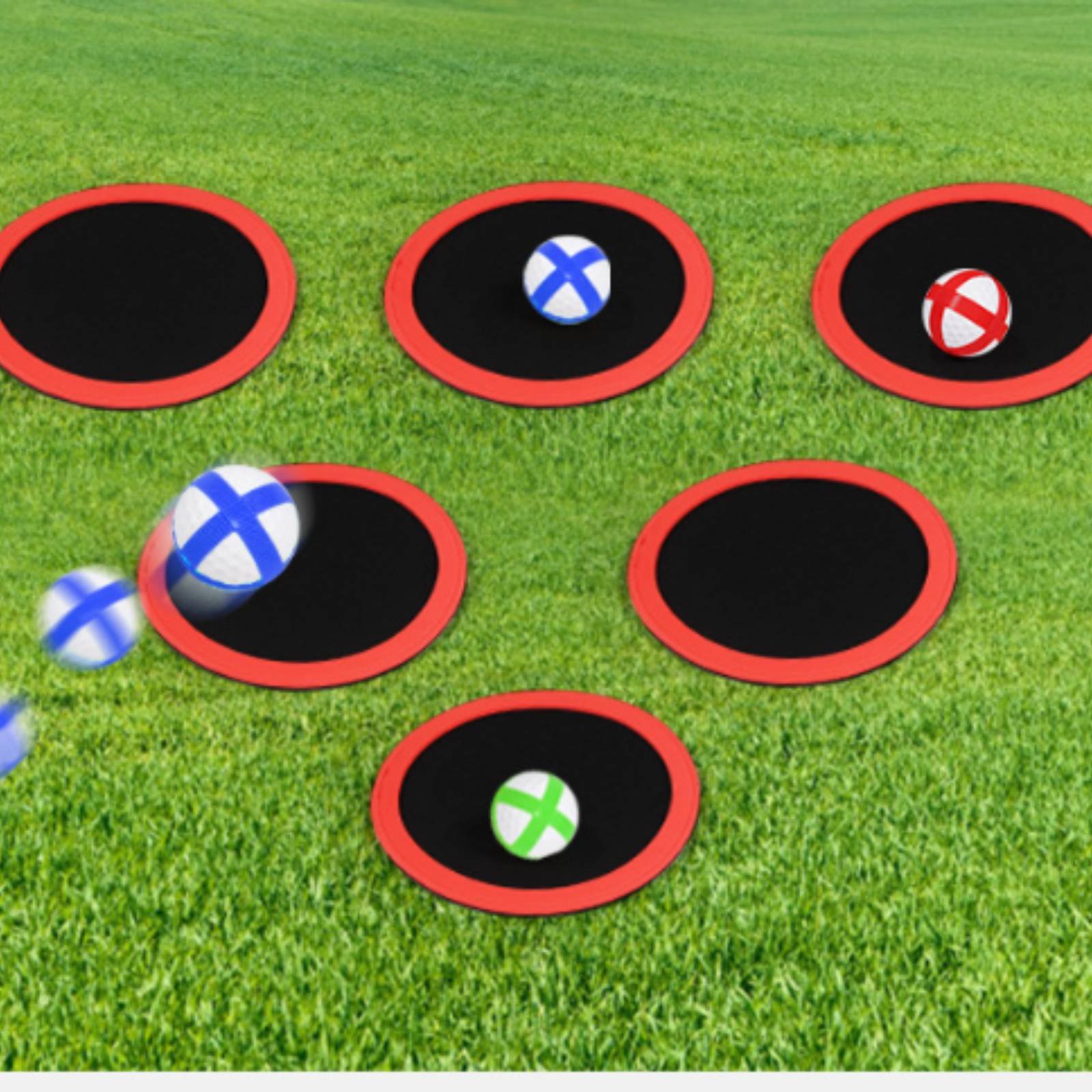 ポータブルゴルフ練習ターゲット、簡単に設置できる家族向けスポ - X Golf Equipment のレビューと価格
