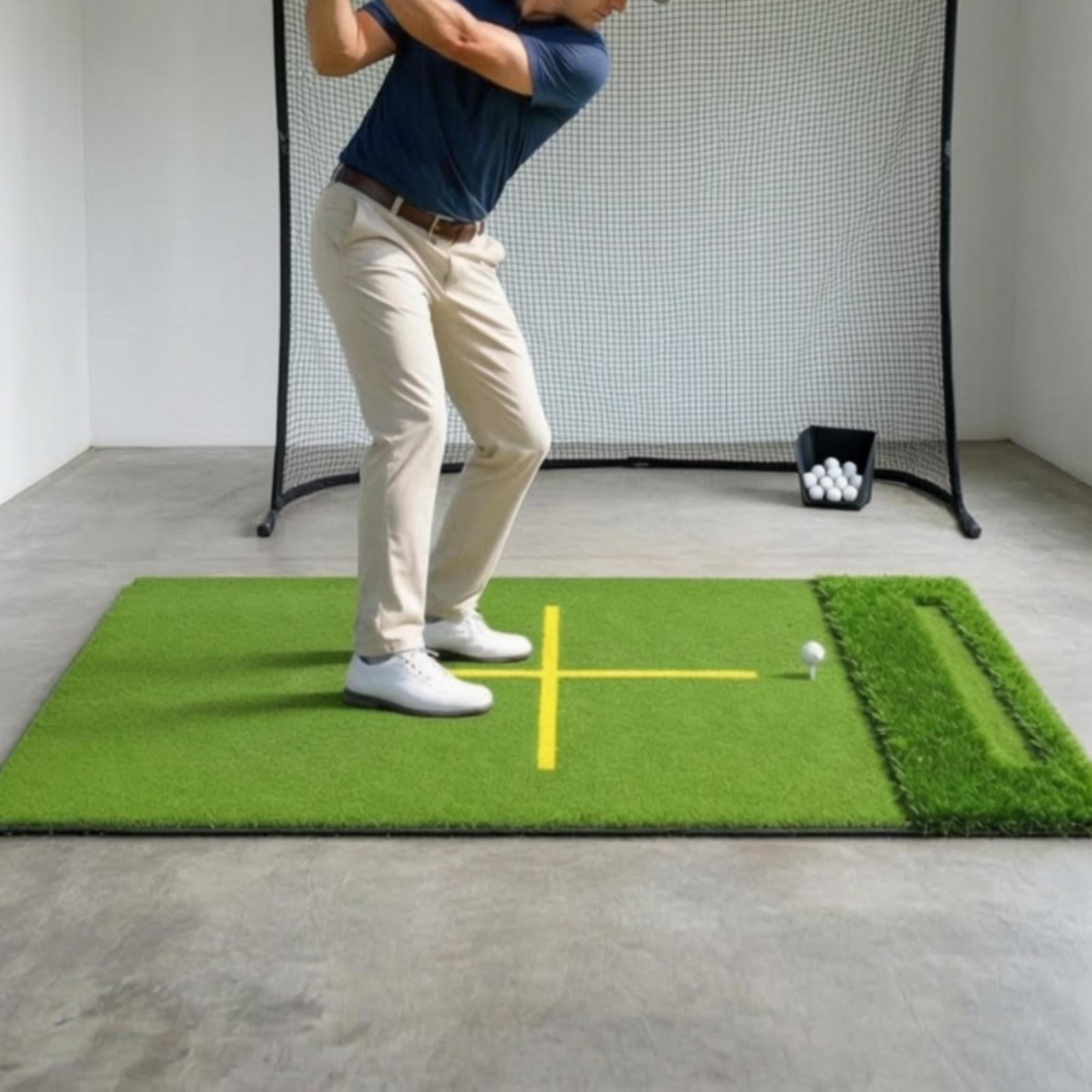 ゴルフトレーニングパッド 2つのターフヒッティングマット（ア - Golf Equipment Guide のレビューと価格