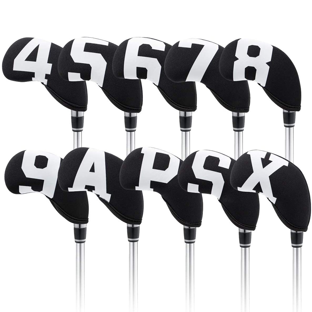 A64T-ゴルフアイアンカバー、ネオプレンゴルフアイアンカバ - Golf Club Iron Set のレビューと価格